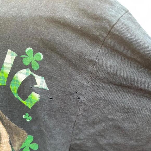 Vintage Lucky Tee Shirt “Irish Pug” Graphic T-Shirt – Men’s Large - Picture 4 of 7